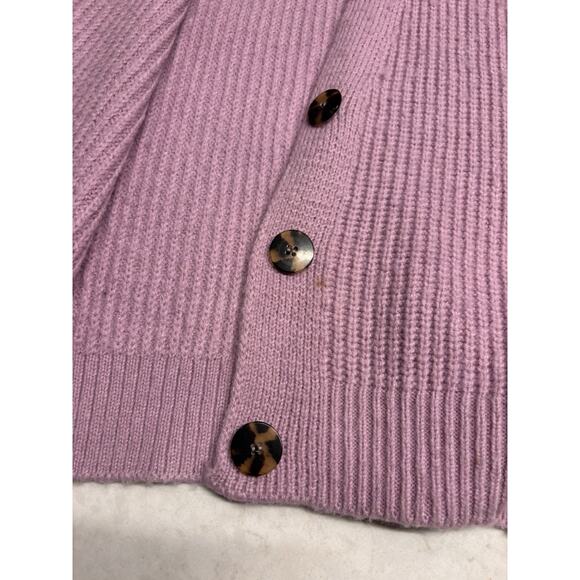 Essential Antwerp Lilac Shaker Sweater Small - Picture 10 of 11